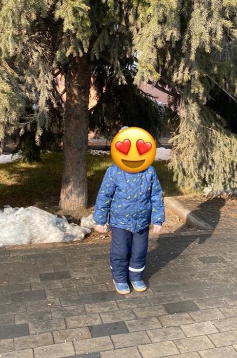 Детский зимний костюм