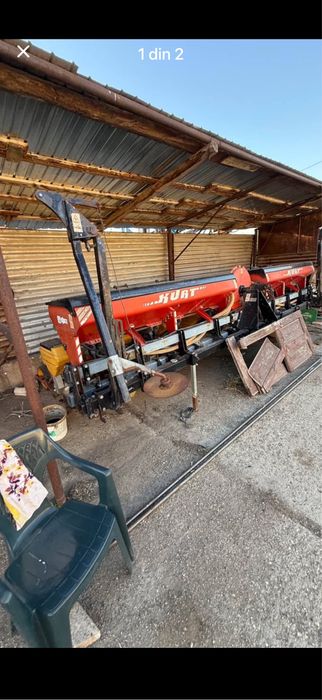 Semanatoare porumb Kurt 8 randuri cu fertilizare