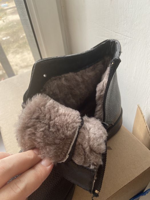 Мужские натуральные сапоги