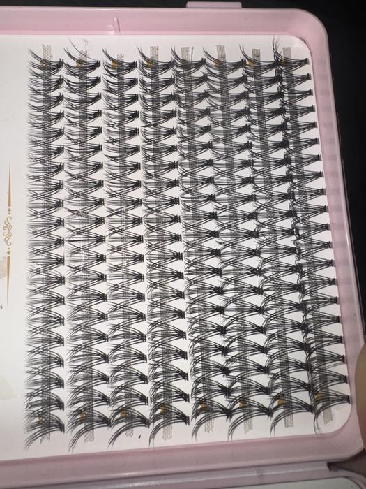 Пучковые ресницы 4в1