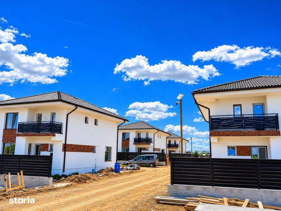 |Casa la cheie|Complex Rezidential|Dragomiresti Deal|3 dormitoare|