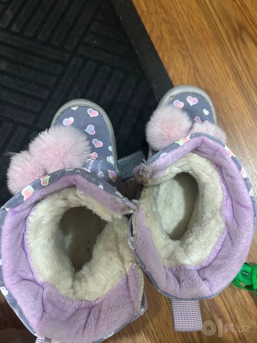 Зимние детские сапожки для девочки