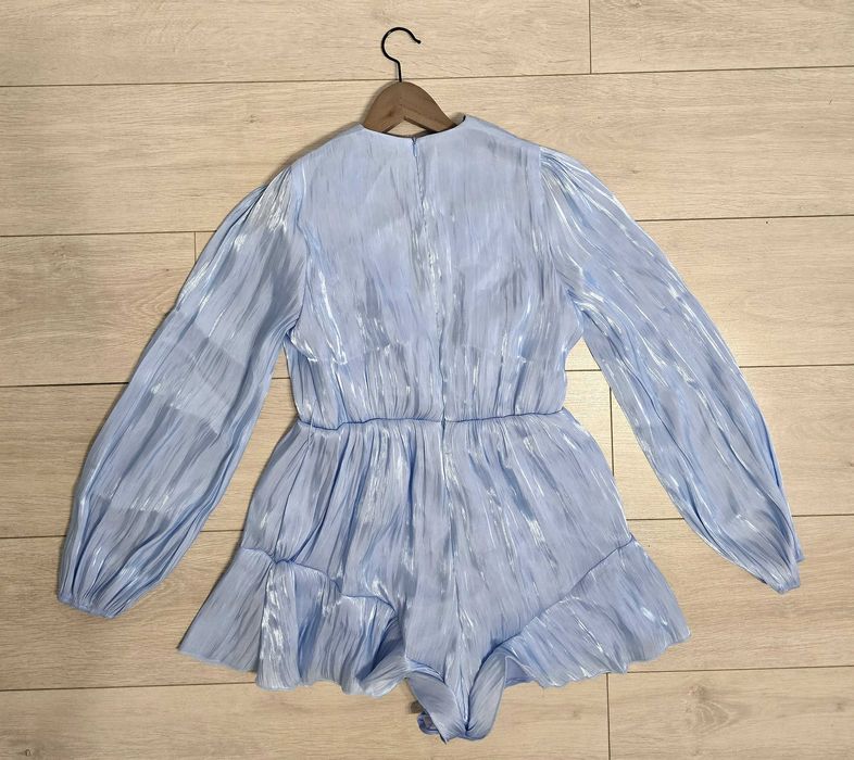 Rochie eleganta tip salopeta, cu volane