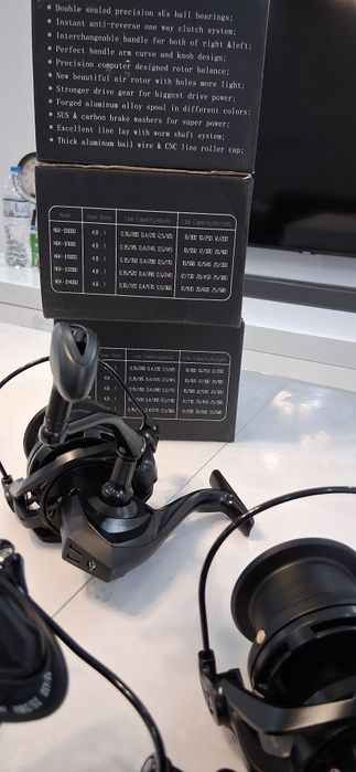 НАМАЛЕНИЕ!!! 3броя НОВИ Шаранджийски макари NGK 12000 Black
13+1 лагер