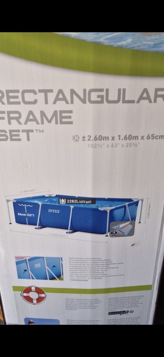 Piscina 2.6x1.6x65