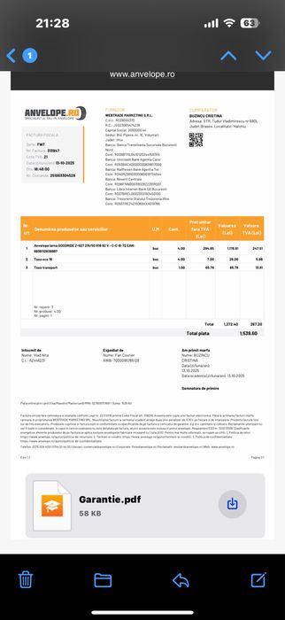 4 buc Cauciucuri iarna 215/50/r18 goodride noi noute