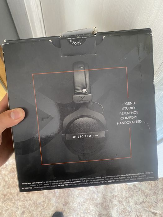 Наушники студийные Beyerdynamic DT 770pro