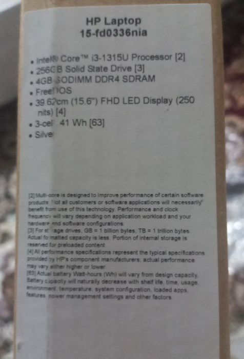 HP Noutbook sotiladi