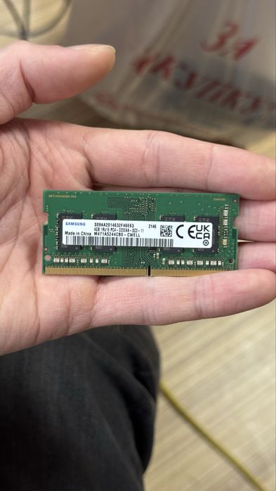 ОЗУ Crucial ddr4 so-dimm 8gb