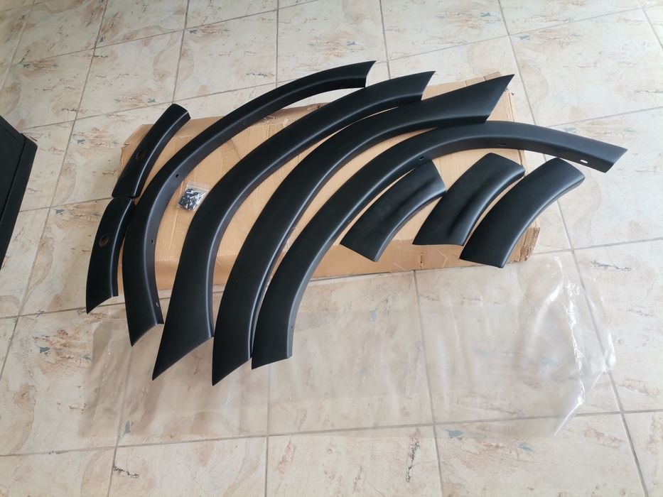 Bandouri, protecții aripi și bari duster2