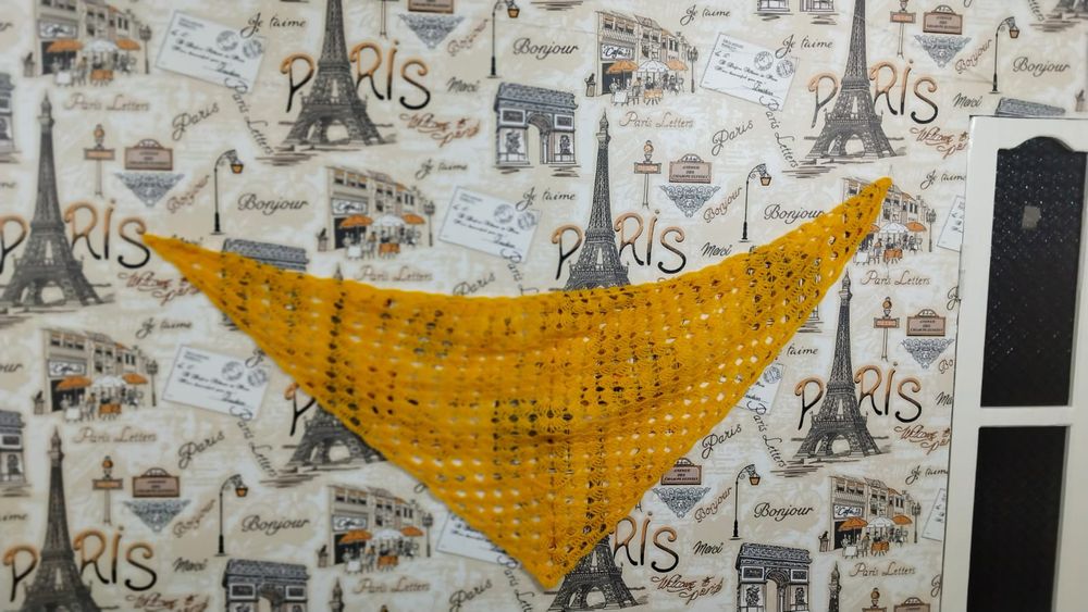 Шаль     Вязаная