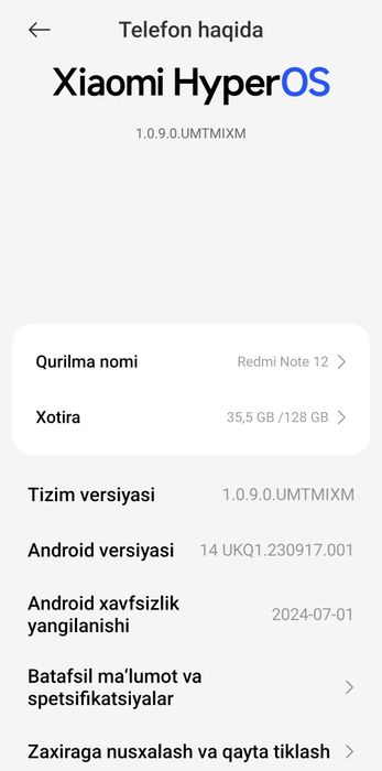 Redmi not 12 с горантией 6 месяца