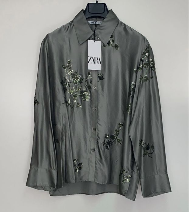 Cămașă Zara satin,