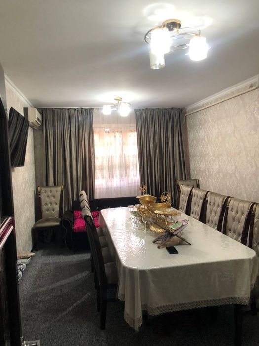 3-комн квартира в Сергели Куйлюк-6, 1 этаж, 86м², метро рядом