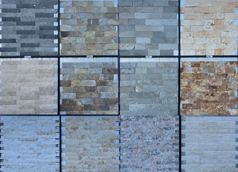 Piatra de munte pavaj si placari decorative poligonala - depozit