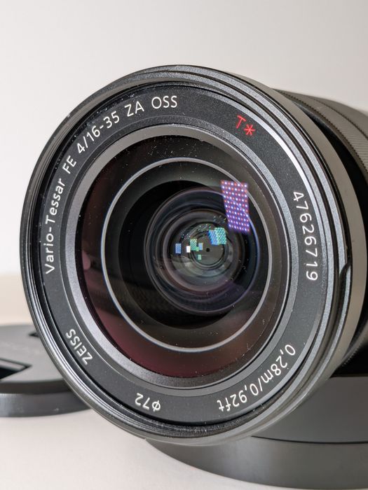 Obiectiv Sony Zeiss 16-35 f4 OSS Full Frame ( Accept Schimburi )
