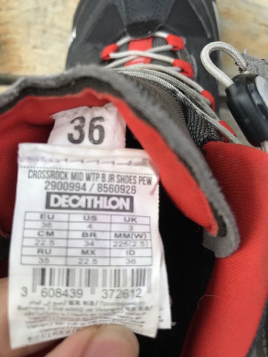 Детски планински обувки Quechua 36 номер