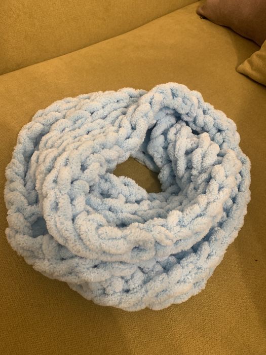 Шал и шапка комплект