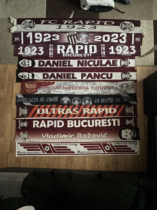 Esarfe vechi/ultras Rapid Bucuresti