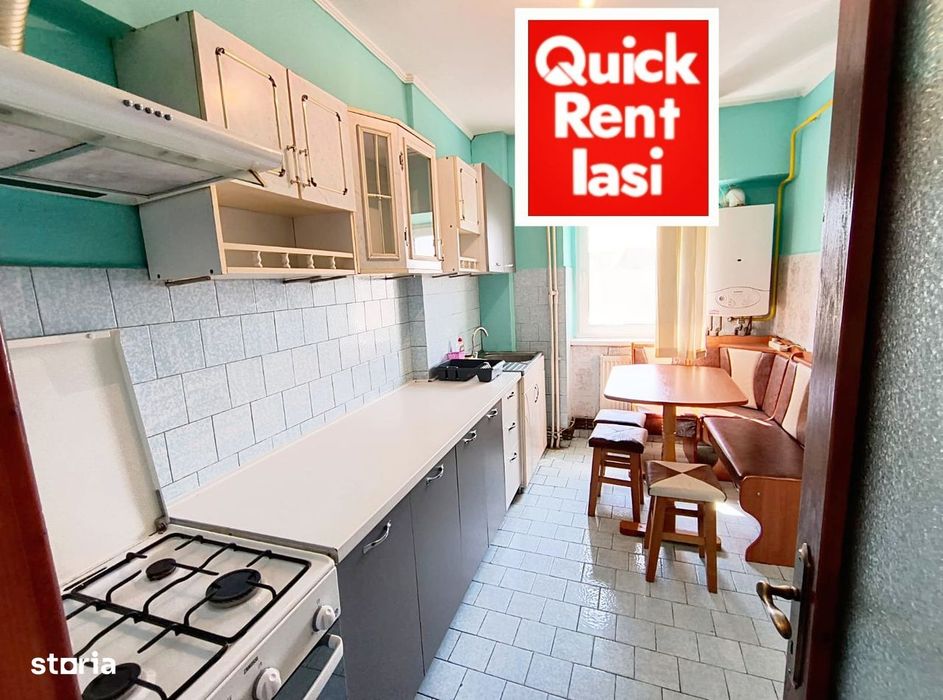 Centru Langa UMF si UAIC Apartament 3Camere Decomandat De Inchiriat