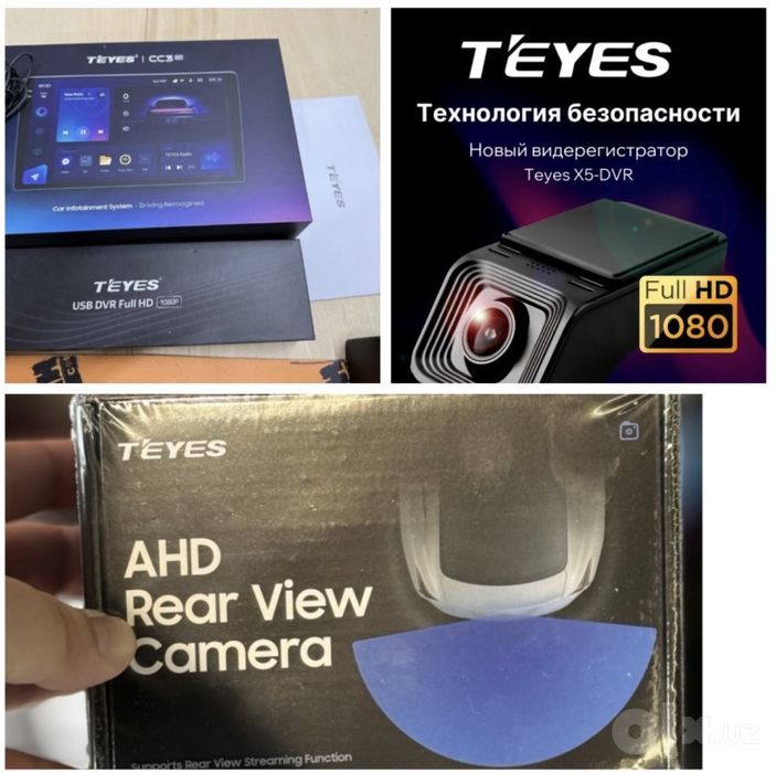 teyes CC3 6/128 full камера и видеорегистратор и монитор 2 сим карты