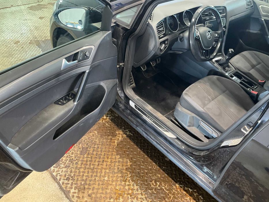 Interior textil negru VW GOLF 7 mk7 BREAK cu incalzire masina volan stanga