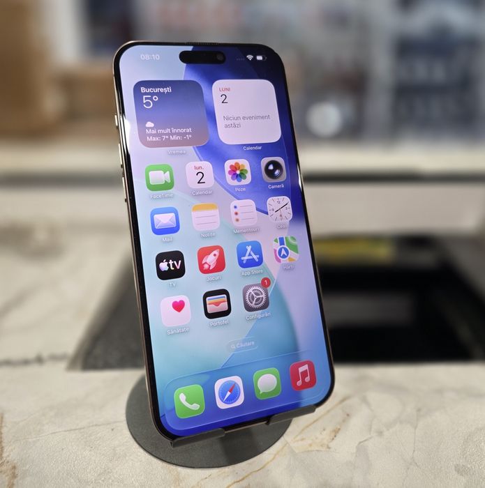 iPhone 16 Pro Max 256GB. ca NOU !! 100% Bateria