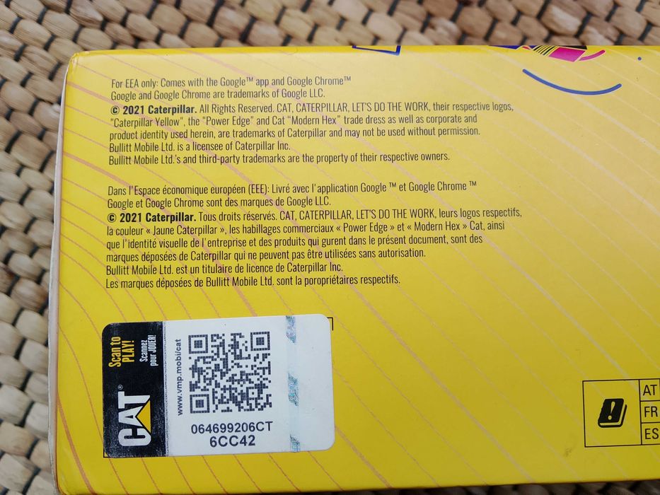 Мобилен телефон с термокамера CAT s62Pro