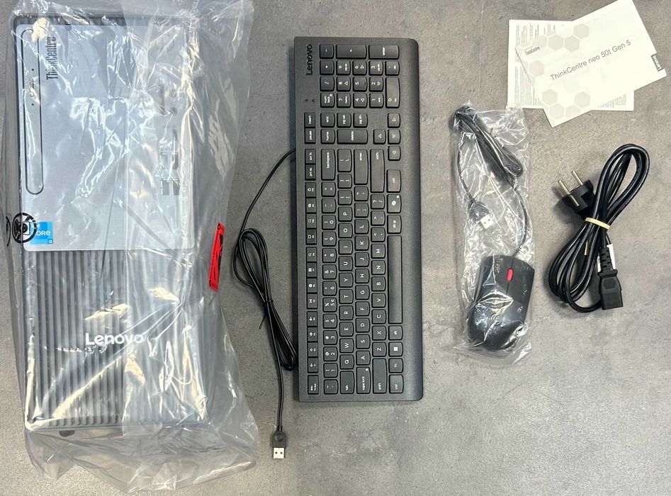 Unitate PC LENOVO ThinKCentre 50t neo Intel i3 14th Gen 8GB Ram/256GB SSD Mouse + Tastatura [#136806#]