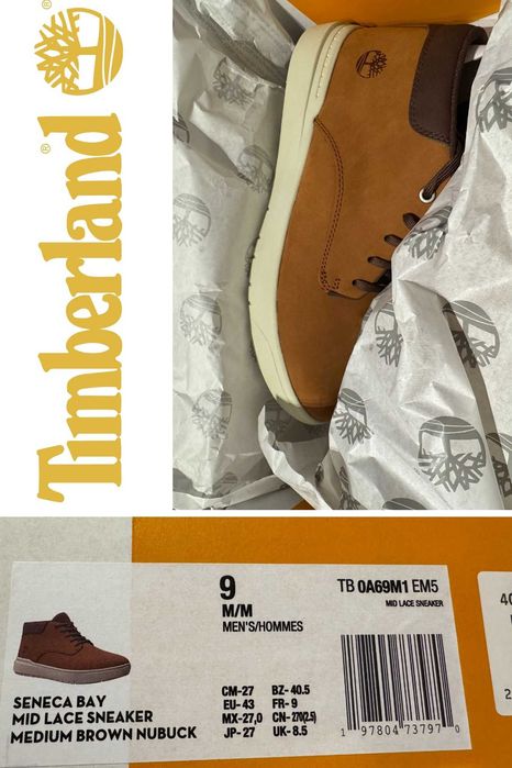 TIMBERLAND - нови, оригинални обувки EU 42-43