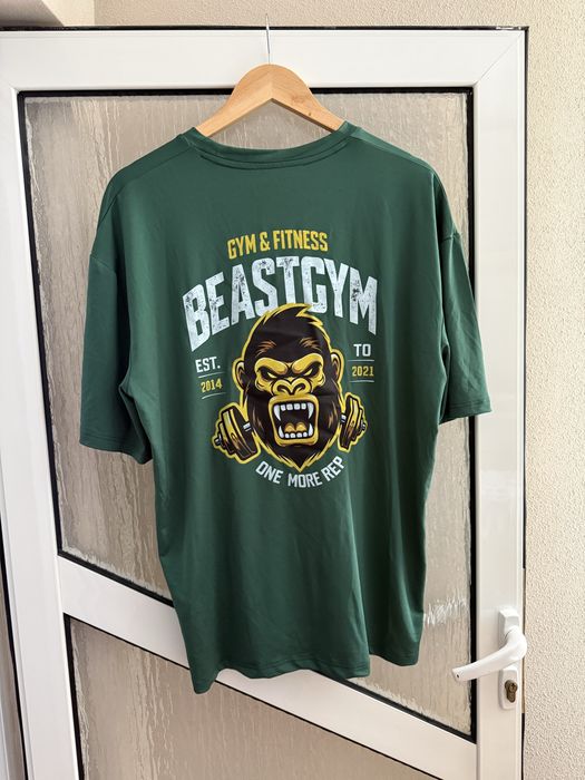 Tricou barbati verde L/XL