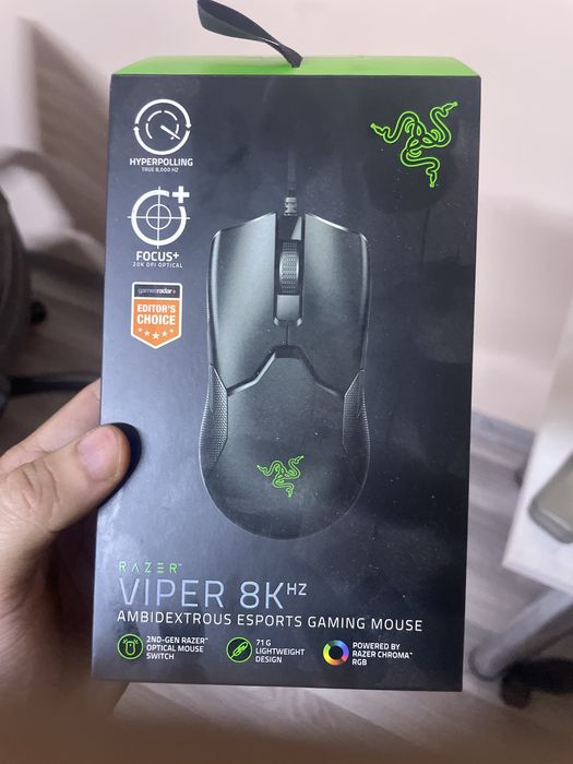 Мышь Razer Viper 8KHZ черный