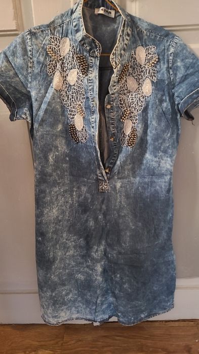 Женские платья ,джинсовое платье