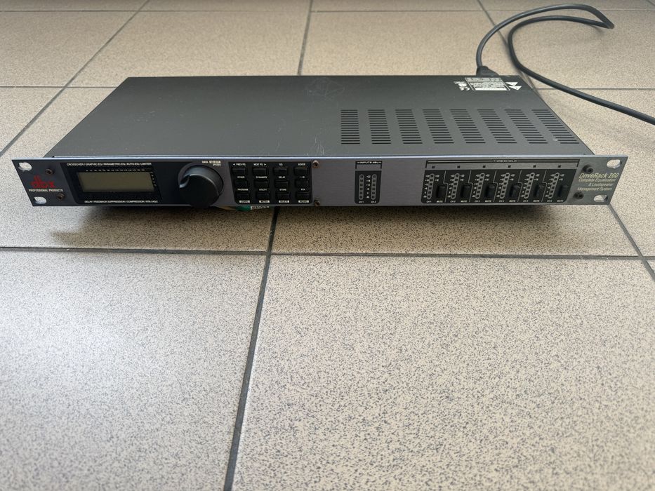 Procesor DBX Driverack 260 / crossover