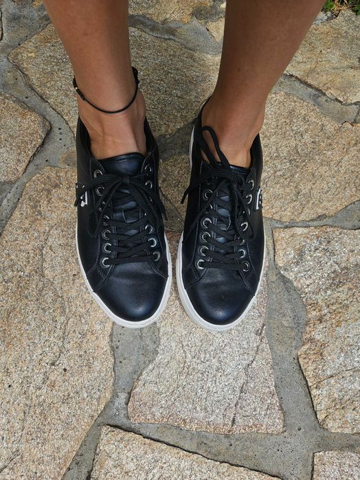 Karl Lagerfeld кожени кецове