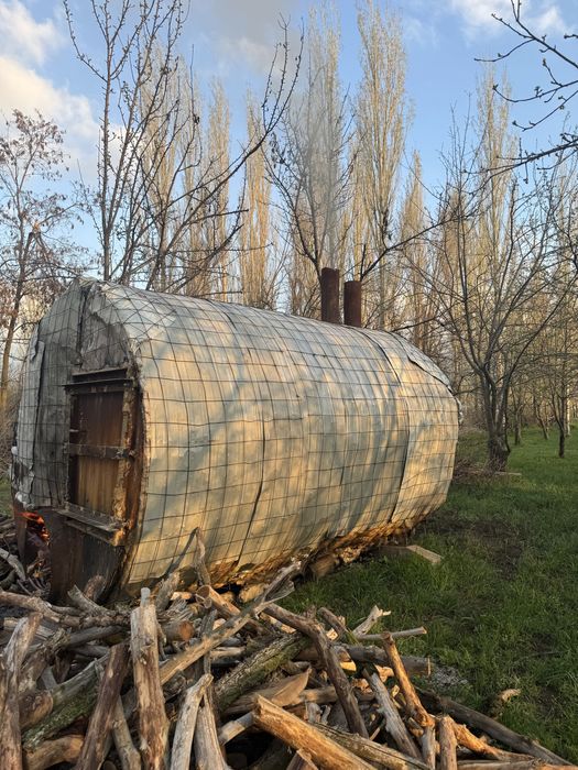 Печь для сушки древесного угля