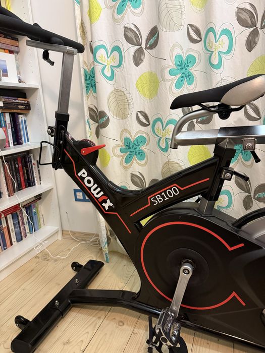 Магнитен спининг велосипед за фитнес, POWERX, модел SB100