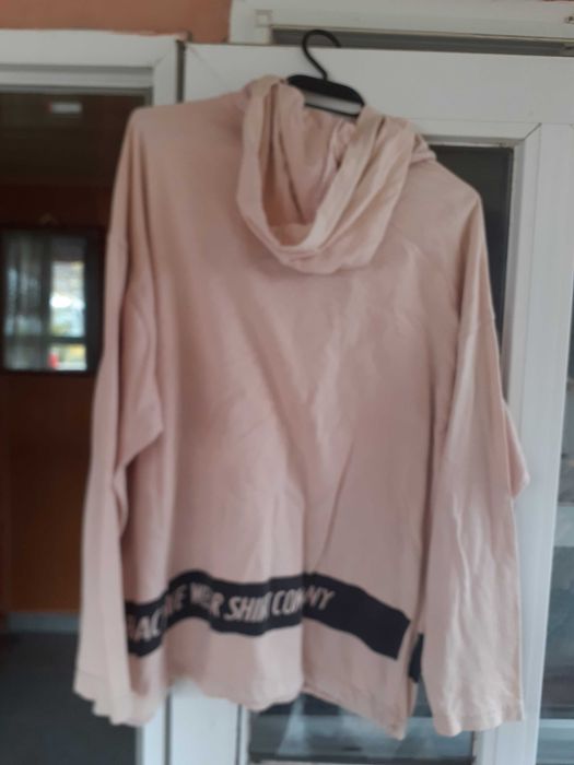 Tricou bărbaţi cu glugă-mânecă-lungă