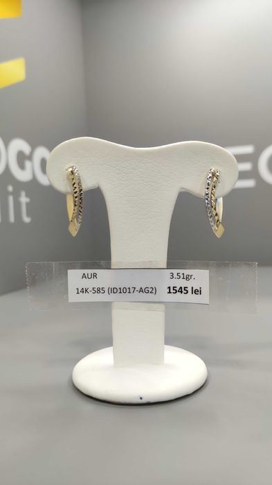 Cercei aur 14 Karate (3.51 grame) ID1017-AG2