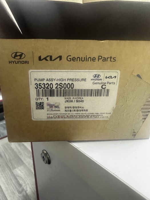 Benzin nasos visokiy davleniya hunday kia