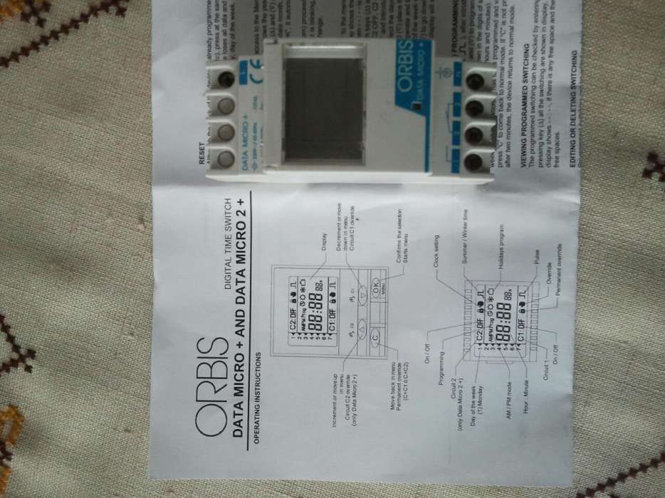 ORBIS data micro + lampi cuptor cartus