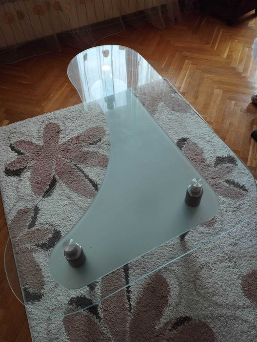 Холна маса закалено стъкло