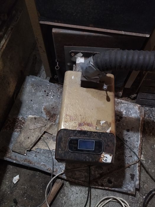 Котел с пелетна горелка