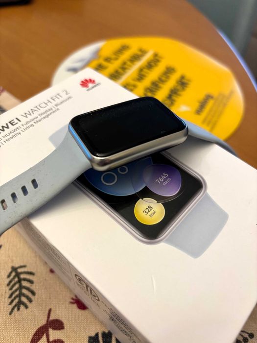 Смарт часовник Huawei Watch Fit 2 Active – отличен, пълен комплект