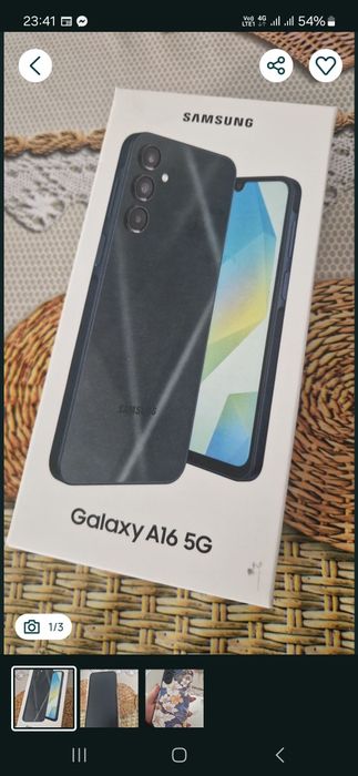 Vând schimb Samsung A16 5G nou la cutie