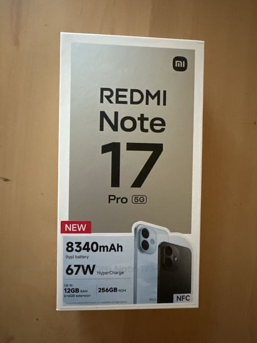 REDMI Note 17 Pro 5G black SIGILAT