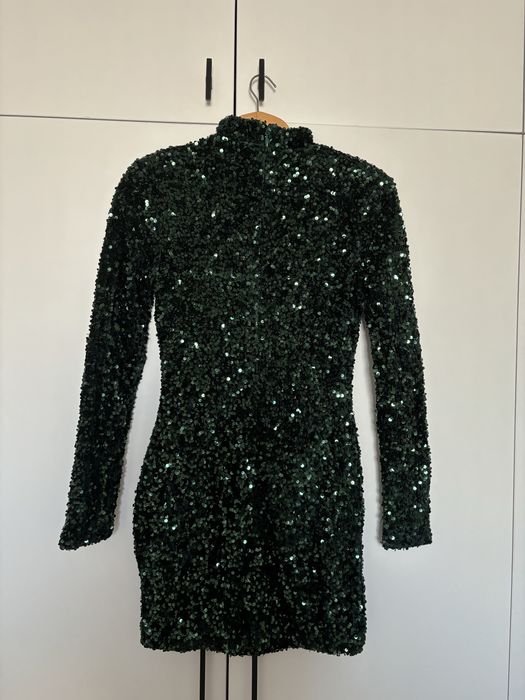 Пайетена вечерна рокля