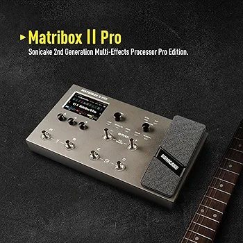 SONICAKE Matribox II Pro - Многоефектен китарен педал с експресия