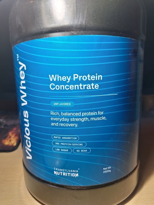 Vicious Whey Protein 2500g – fără aromă – 4 bucăți - Noi, sigilate