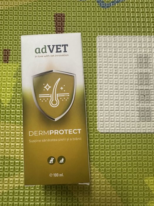 Solutie orala pentru piele si blana, pentru caini si pisici Dermprotect, 100 ml, adVET